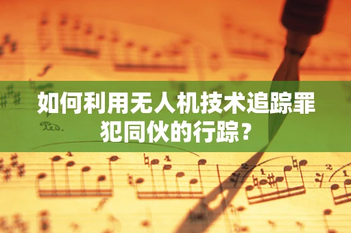 如何利用无人机技术追踪罪犯同伙的行踪？