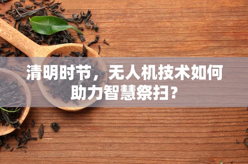 清明时节，无人机技术如何助力智慧祭扫？