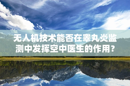 无人机技术能否在睾丸炎监测中发挥空中医生的作用？