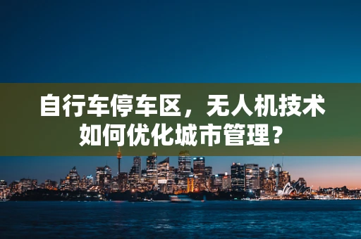 自行车停车区，无人机技术如何优化城市管理？
