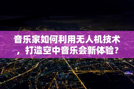 音乐家如何利用无人机技术，打造空中音乐会新体验？