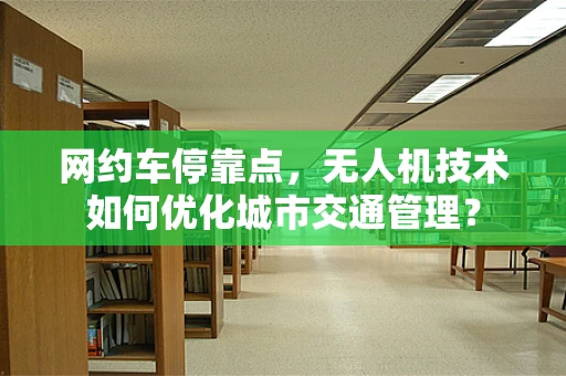 网约车停靠点，无人机技术如何优化城市交通管理？