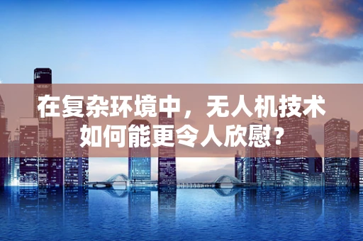 在复杂环境中，无人机技术如何能更令人欣慰？