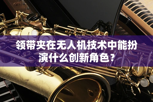 领带夹在无人机技术中能扮演什么创新角色？