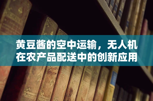 黄豆酱的空中运输，无人机在农产品配送中的创新应用？