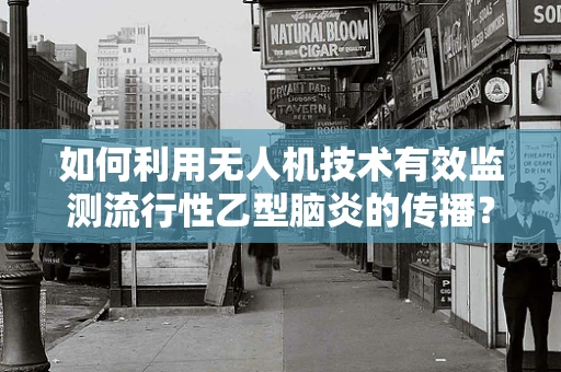 如何利用无人机技术有效监测流行性乙型脑炎的传播？