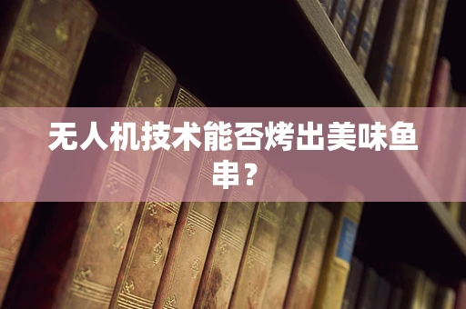 无人机技术能否烤出美味鱼串？