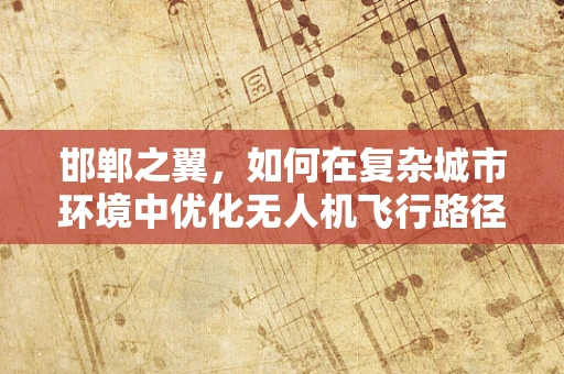 邯郸之翼，如何在复杂城市环境中优化无人机飞行路径？