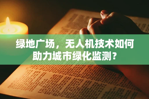 绿地广场，无人机技术如何助力城市绿化监测？