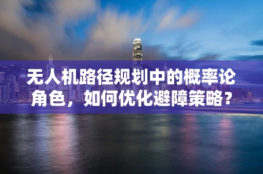无人机路径规划中的概率论角色，如何优化避障策略？