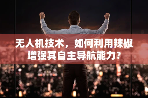 无人机技术，如何利用辣椒增强其自主导航能力？