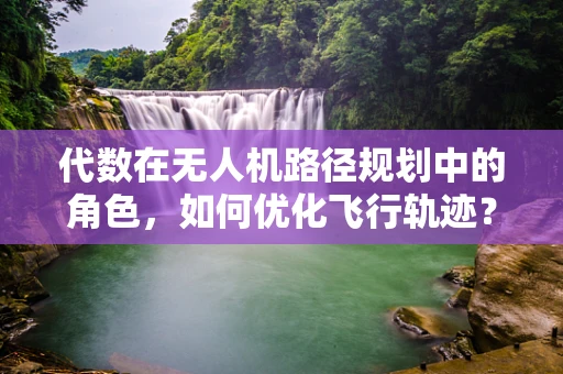 代数在无人机路径规划中的角色，如何优化飞行轨迹？