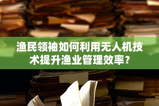 渔民领袖如何利用无人机技术提升渔业管理效率？