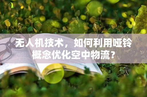 无人机技术，如何利用哑铃概念优化空中物流？