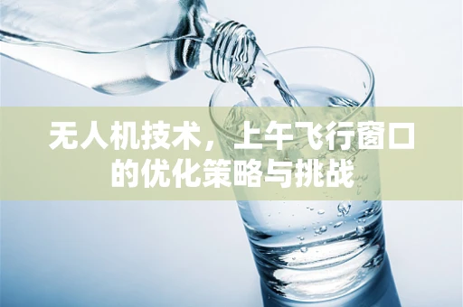 无人机技术，上午飞行窗口的优化策略与挑战