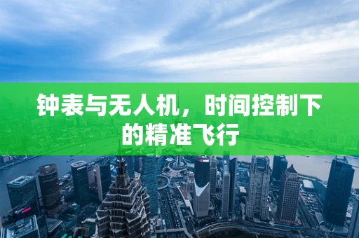 钟表与无人机，时间控制下的精准飞行