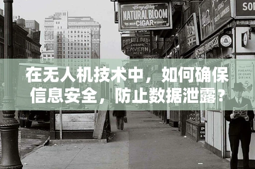 在无人机技术中，如何确保信息安全，防止数据泄露？