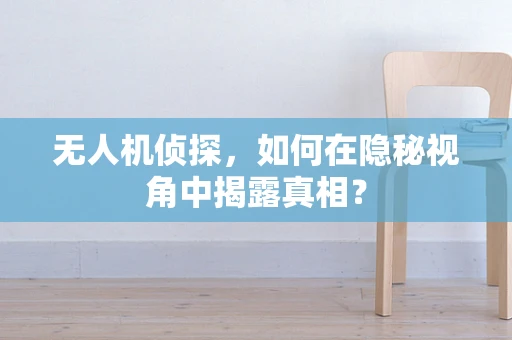无人机侦探，如何在隐秘视角中揭露真相？