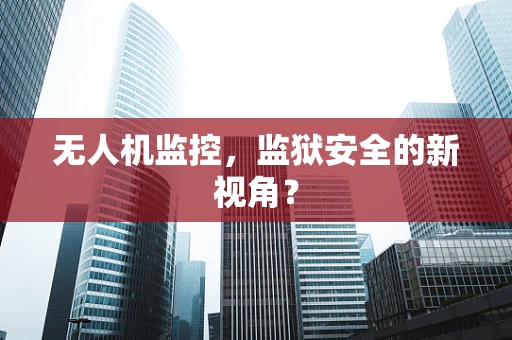 无人机监控，监狱安全的新视角？