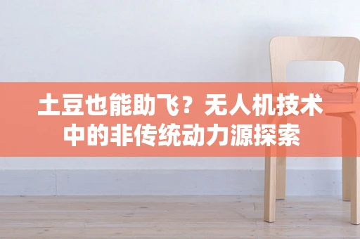 土豆也能助飞？无人机技术中的非传统动力源探索