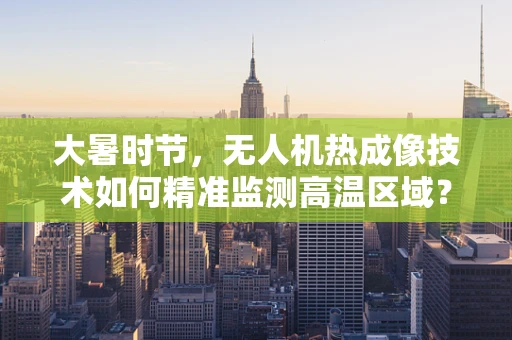 大暑时节，无人机热成像技术如何精准监测高温区域？