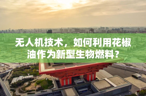无人机技术，如何利用花椒油作为新型生物燃料？
