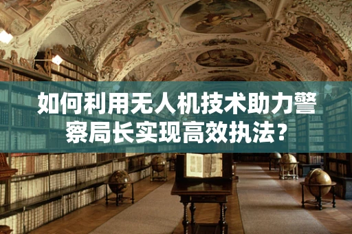 如何利用无人机技术助力警察局长实现高效执法？