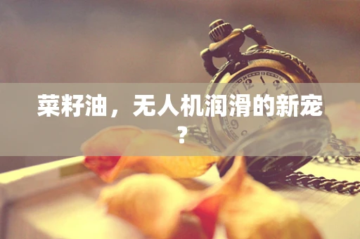 菜籽油，无人机润滑的新宠？