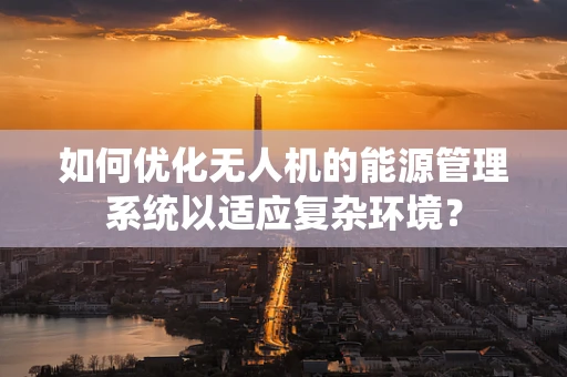 如何优化无人机的能源管理系统以适应复杂环境？