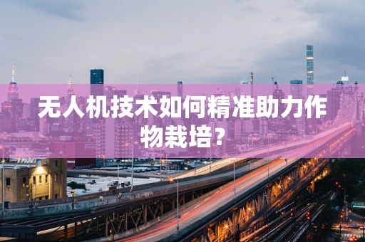 无人机技术如何精准助力作物栽培？