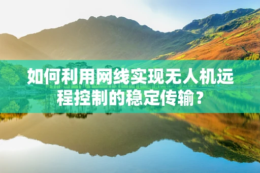如何利用网线实现无人机远程控制的稳定传输？