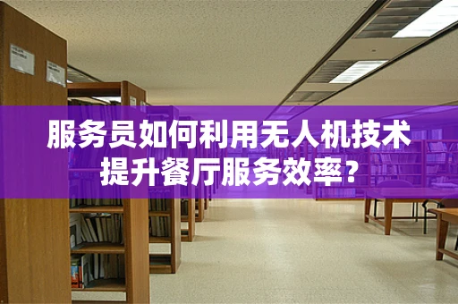 服务员如何利用无人机技术提升餐厅服务效率？