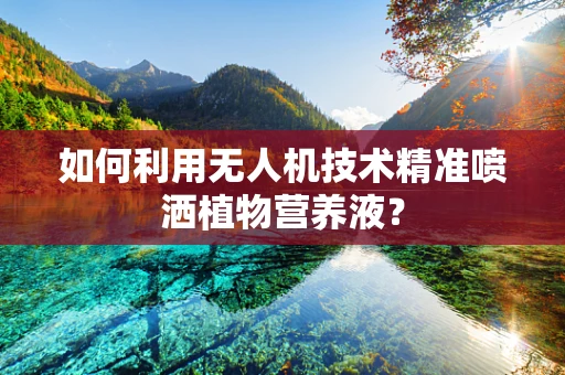 如何利用无人机技术精准喷洒植物营养液？