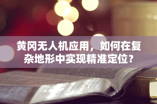 黄冈无人机应用，如何在复杂地形中实现精准定位？
