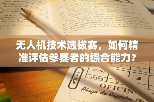 无人机技术选拔赛，如何精准评估参赛者的综合能力？