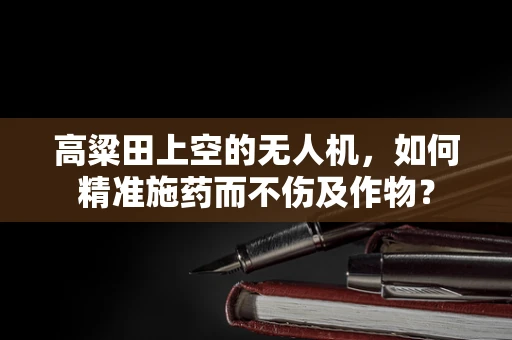 高粱田上空的无人机，如何精准施药而不伤及作物？