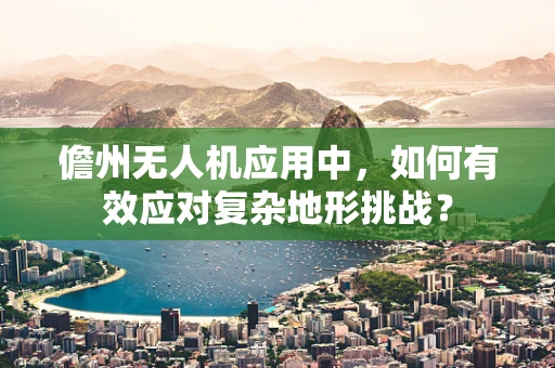 儋州无人机应用中，如何有效应对复杂地形挑战？