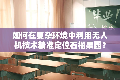 如何在复杂环境中利用无人机技术精准定位石榴果园？
