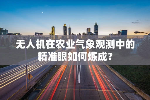 无人机在农业气象观测中的精准眼如何炼成？