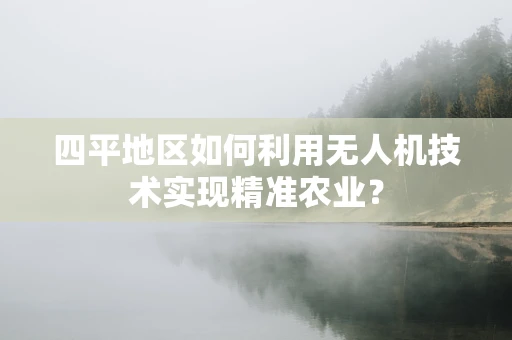 四平地区如何利用无人机技术实现精准农业？