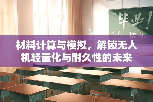 材料计算与模拟，解锁无人机轻量化与耐久性的未来