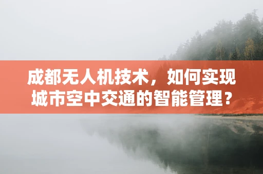 成都无人机技术，如何实现城市空中交通的智能管理？