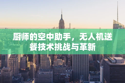 厨师的空中助手，无人机送餐技术挑战与革新