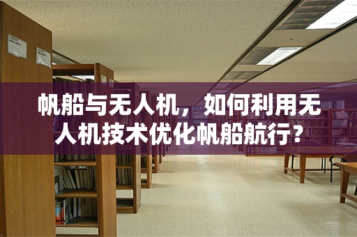 帆船与无人机，如何利用无人机技术优化帆船航行？