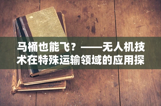 马桶也能飞？——无人机技术在特殊运输领域的应用探索