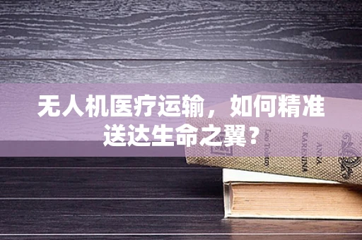 无人机医疗运输，如何精准送达生命之翼？