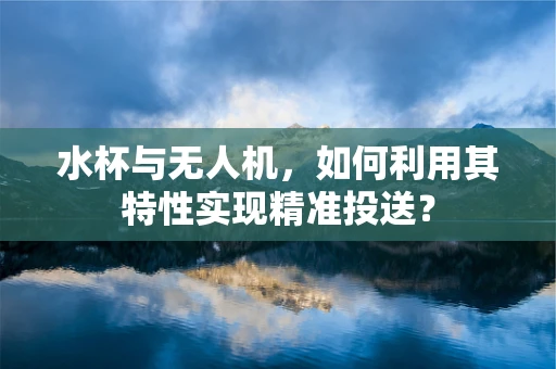 水杯与无人机，如何利用其特性实现精准投送？
