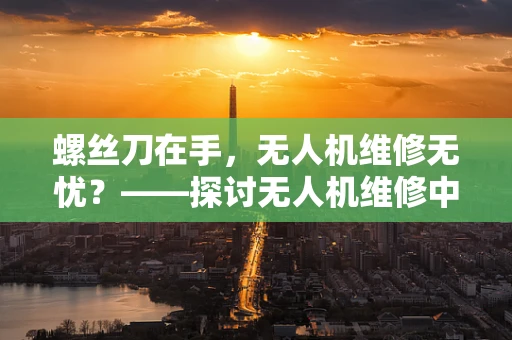 螺丝刀在手，无人机维修无忧？——探讨无人机维修中螺丝刀的精准使用与挑战