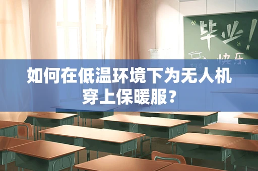 如何在低温环境下为无人机穿上保暖服？