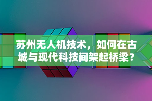 苏州无人机技术，如何在古城与现代科技间架起桥梁？